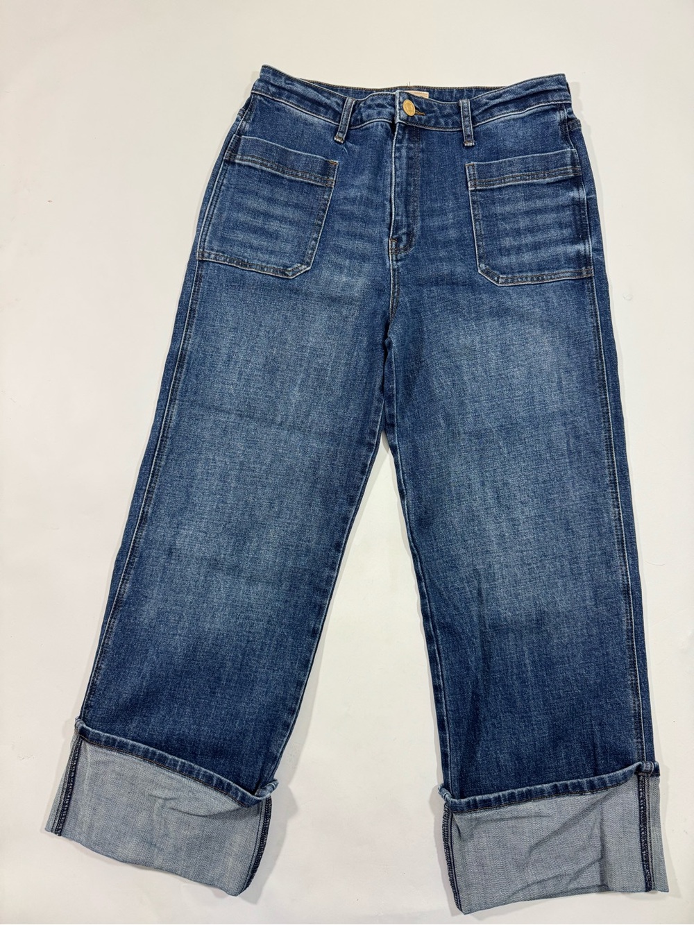 Kut From The Kloth Sienna Straight Cuffed Jeans